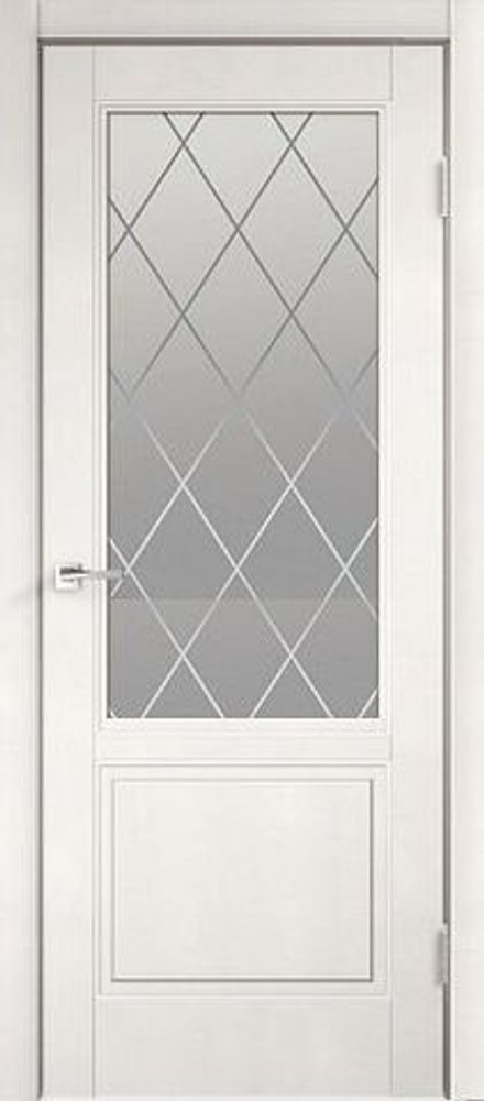 Межкомнатная дверь Velldoris Scandi 2V Ромб Эмаль