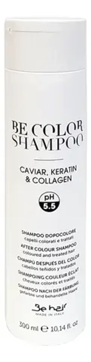Be Hair Шампунь для поддержания цвета окрашенных и поврежденных волос Be Color Shampoo,300 мл
