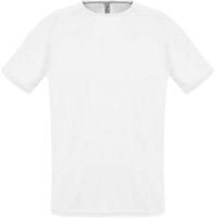 Футболка унисекс Sporty 140, белая