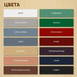 Пропитка (морилка) для обновления старого дерева DecoGuard Серая (ВД-АК-02-01) - 5 л