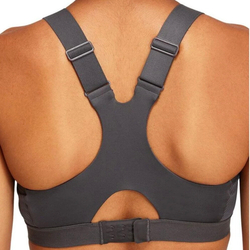 ASICS, HIGH SUPPORT BRA, DARK GREY, WOMEN, M