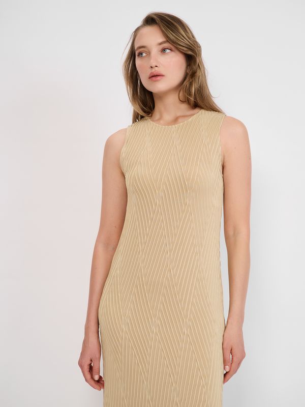 ПЛАТЬЕ MAXI БРОНЗОВОГО ЦВЕТА