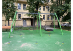 Качели металлические тип-1 «Гнездо + 2 подвеса»