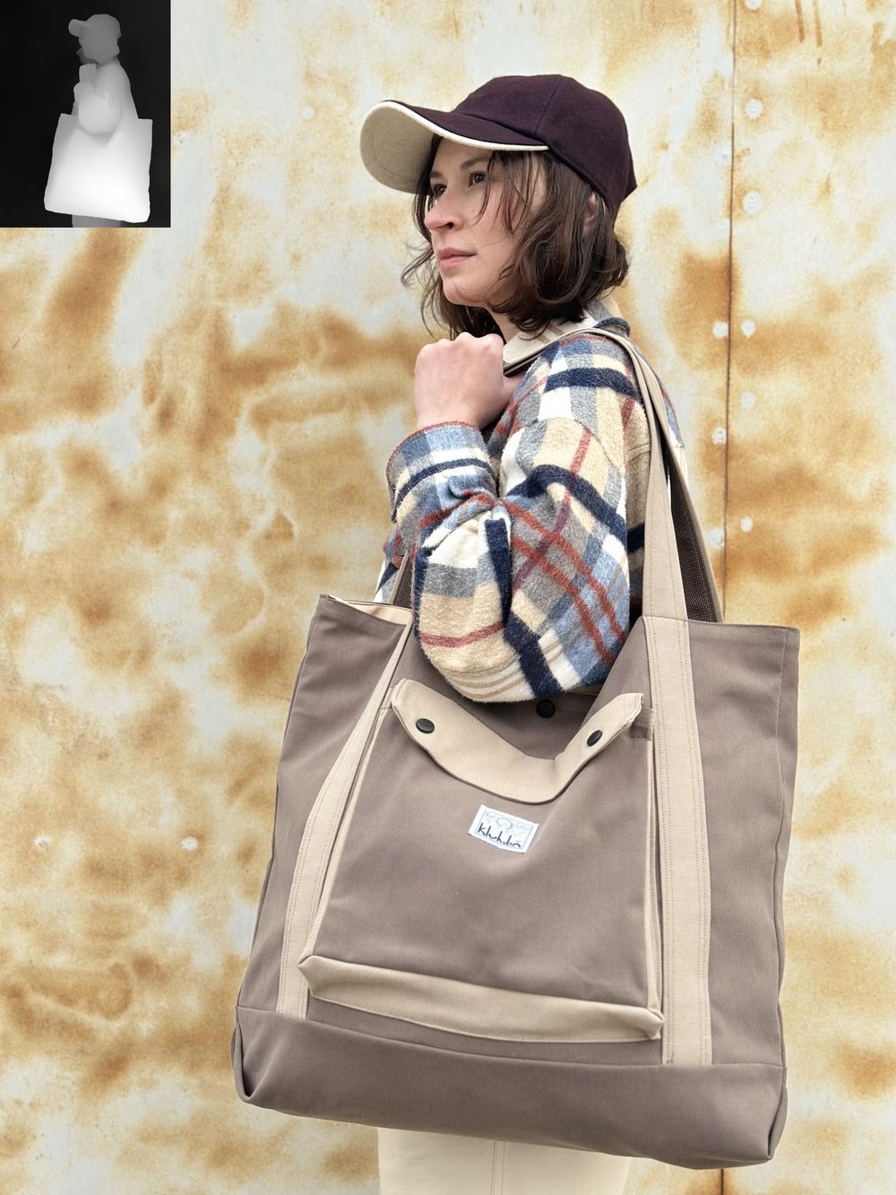 Сумка Klumba Utility Bag Cofeebreak коричневая