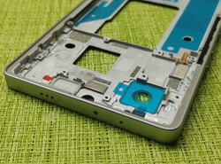 Tecno Camon 30 Pro (CL8) - рамка дисплея (корпус) + шлейф кнопок + кнопки + фиксатор (ORIG-SP)