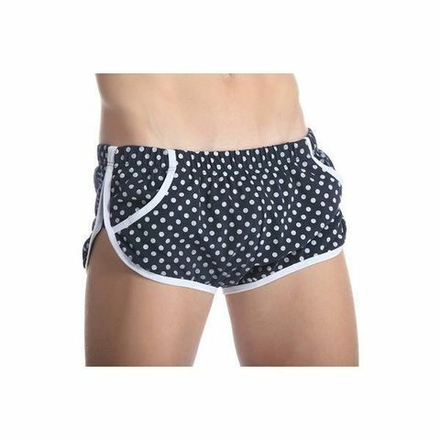 Мужские шорты синие в горошек Gillbro Navy Polka Dot Shorts