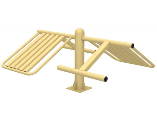 Уличный тренажер «Скамья для пресса двойная» YT3