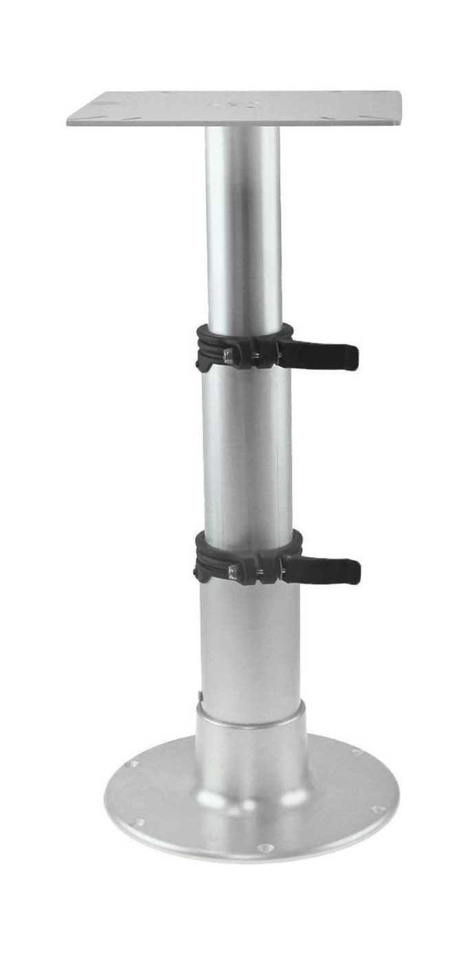 Стойка столешницы регулируемая 3 ступени 335-714 мм основание 300 мм