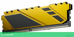 Оперативная память Netac Shadow 16Gb DDR4 Yellow (NTSDD4P26SP-16Y)