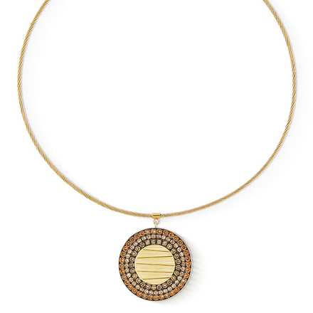 Колье Coeur de Lion Beige-Gold 2037/10-1016