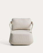 Уличное кресло Tamaris из алюминия цвета экрю