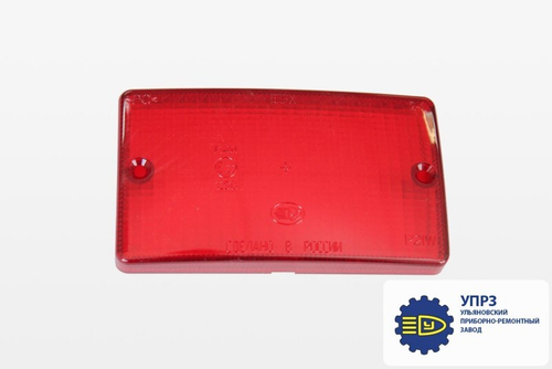 Рассеиватель задн. п/туман. фонаря /УАЗ/ красный (УПРЗ)