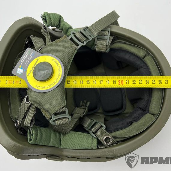 Баллистический шлем без ушей с системой регулировки Венди