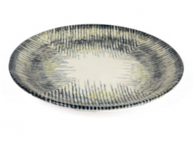 GBSEO17DUR822 Тарелка Круглая D=17 См., Плоская, Фарфор Цвет Корич.Комб., Silence R822