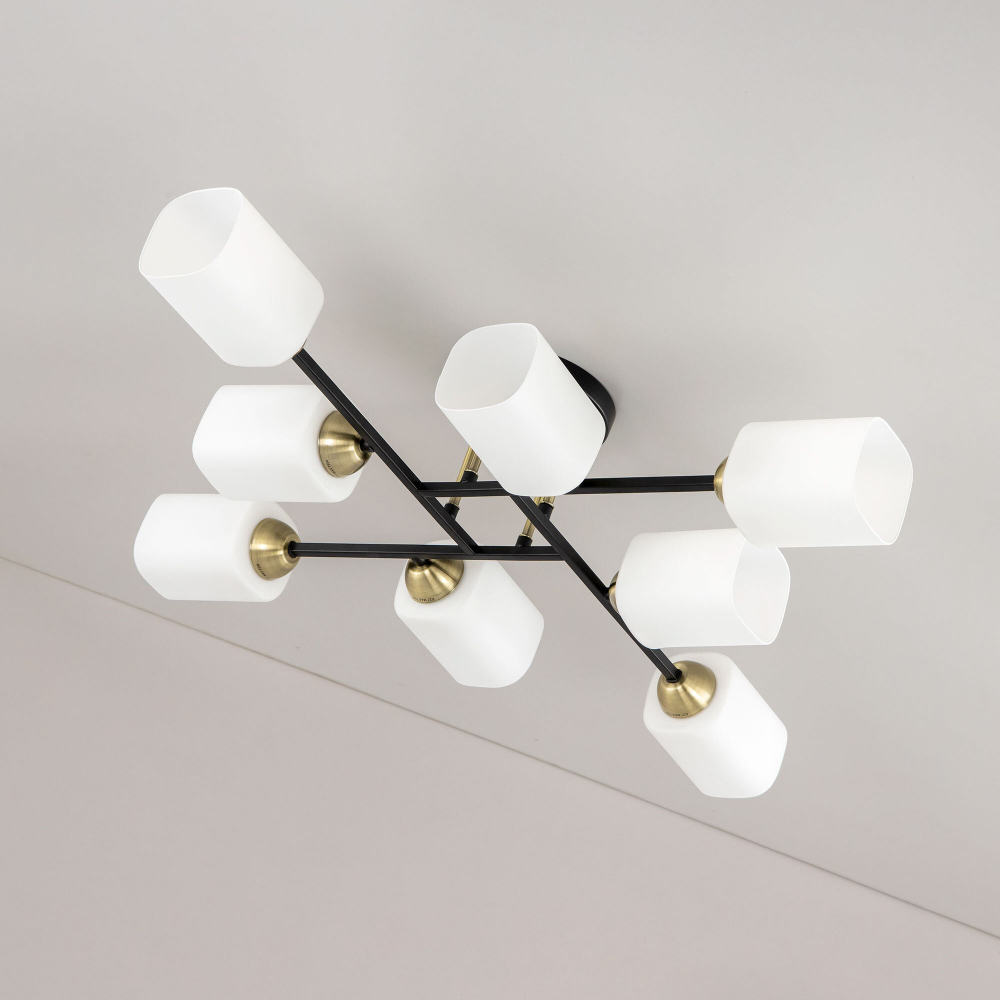 Citilux Генри CL130285 Люстра потолочная Чёрная