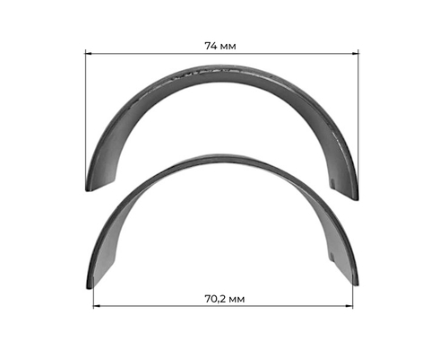 Вкладыши шатуна ZS1115