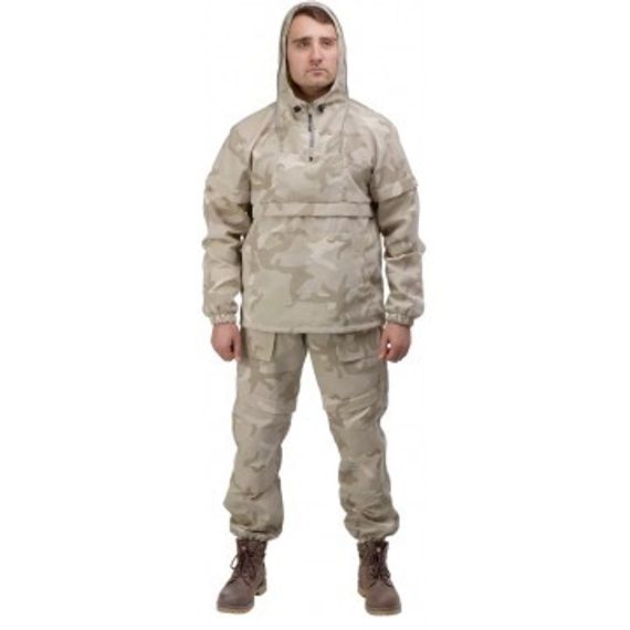 Костюм противоэнцефалитный Helios СТОП-КЛЕЩ р. 52-54 бежевый камуфляж