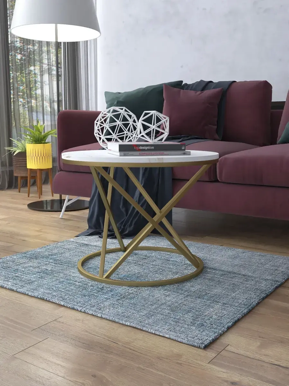 Журнальный стол Звёздный - ЗЗБ - МДФ в ПВХ