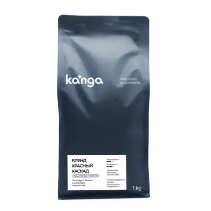 KANGA Бленд Красный Каскад, кофе в зернах, 1000г