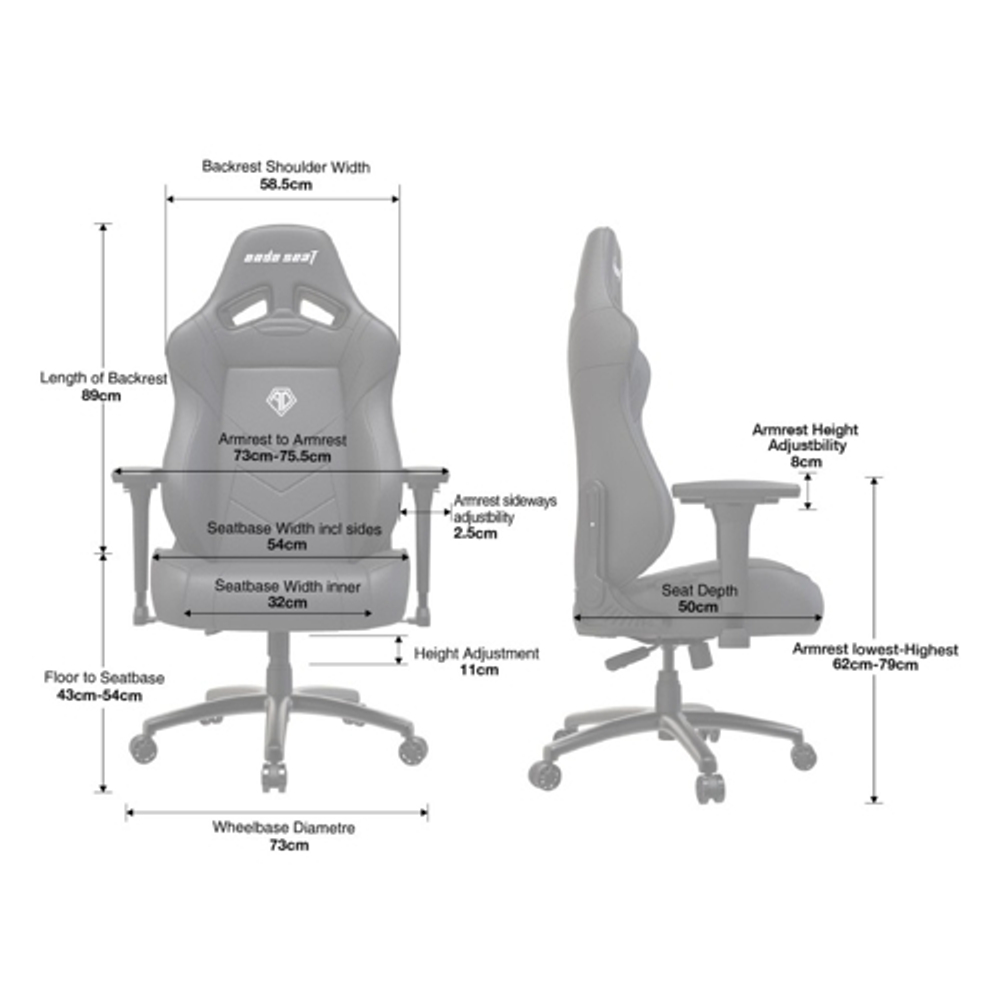 Кресло игровое Anda Seat Dark Demon