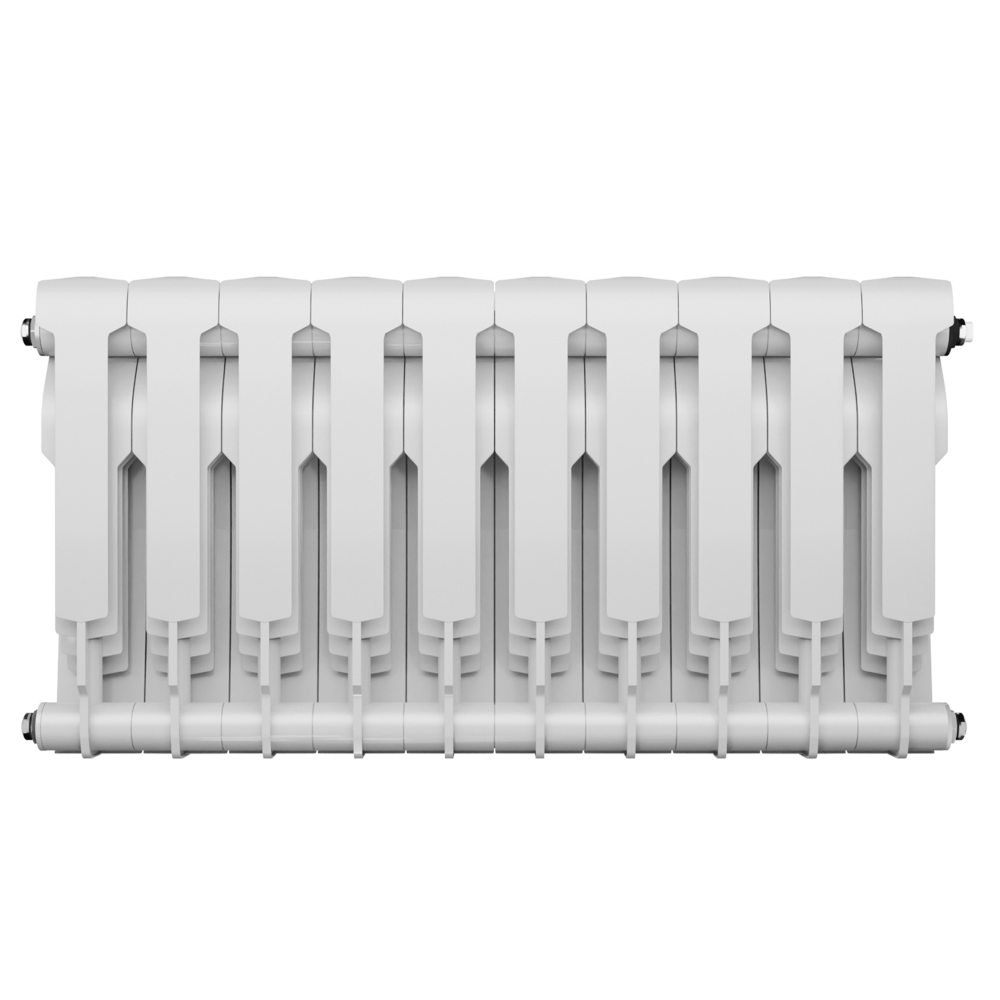 Радиатор биметаллический белый BiLiner 350 Bianco 10 секции