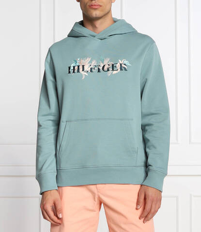 Худи Tommy Hilfiger - бирюзовый(MW0MW25897)