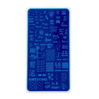 Диск для стемпинга Global Fashion #-54