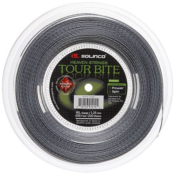 Теннисная струна Solinco Tour Bite Diamond Rough - 1.25 Reel (200м), арт. 1920080