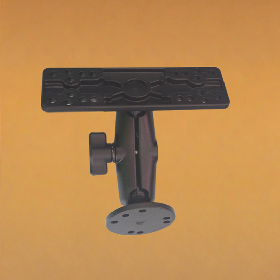 Крепление РАМ 95мм для небольших эхолотов макс. 5-6 дюймов алюминиевое