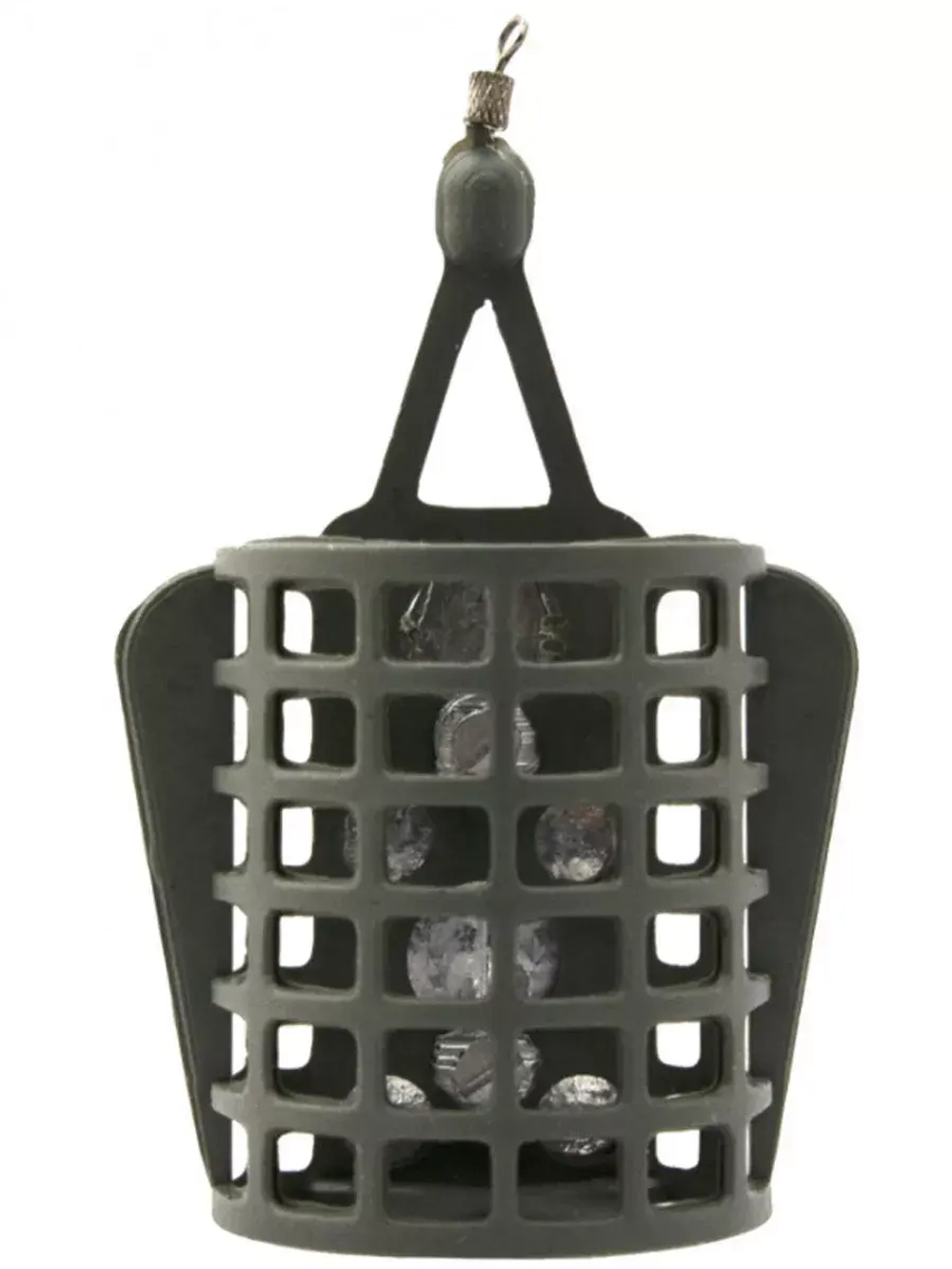 Кормушка ECOPRO фидерная пластиковая  Хамелеон с грунтозацепом