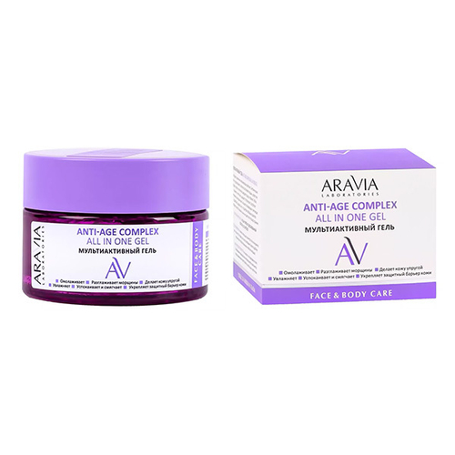 Мультиактивный гель Aravia Laboratories Anti-Age Complex All In One Gel 250мл