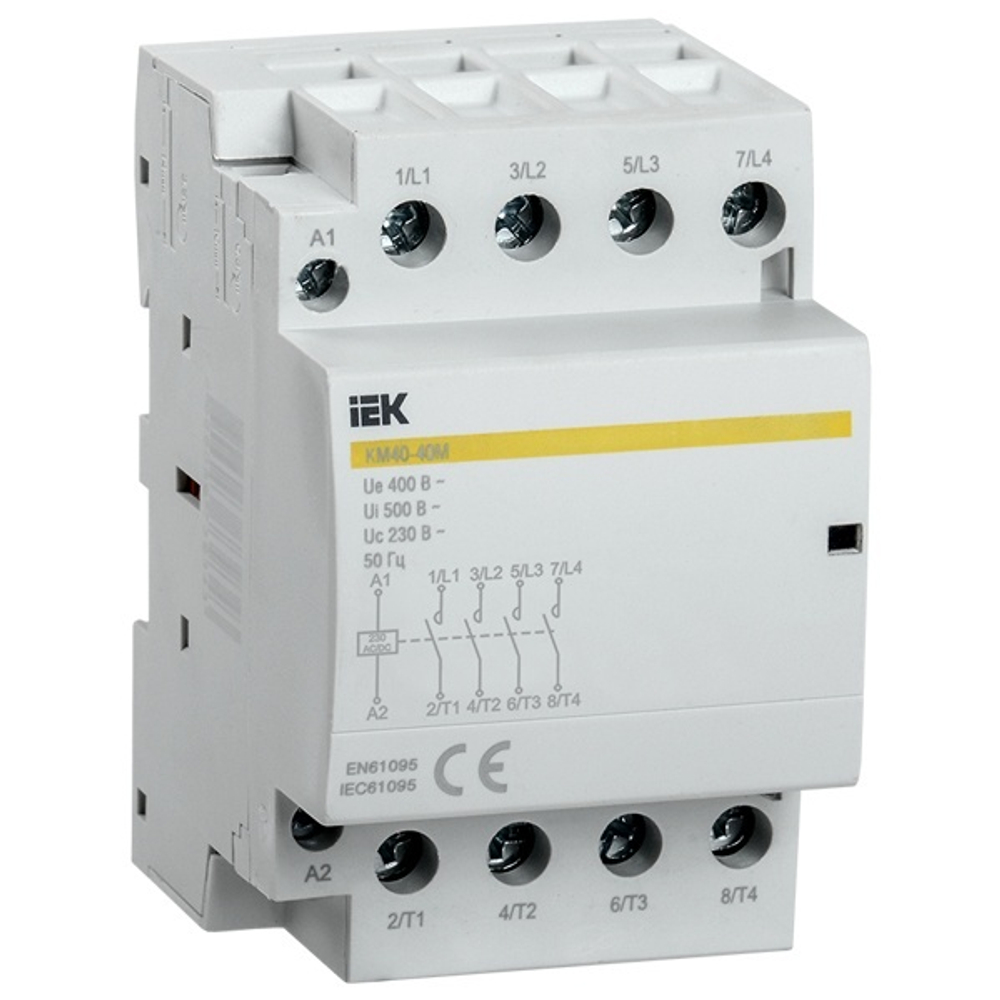 Контактор модульный IEK MKK21-40-40