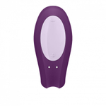 Вибратор для пар Satisfyer Double Joy с управлением приложением, 9 см