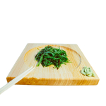 Квадратная тарелка Art of Siberia для суши из древесины кедра. RD1