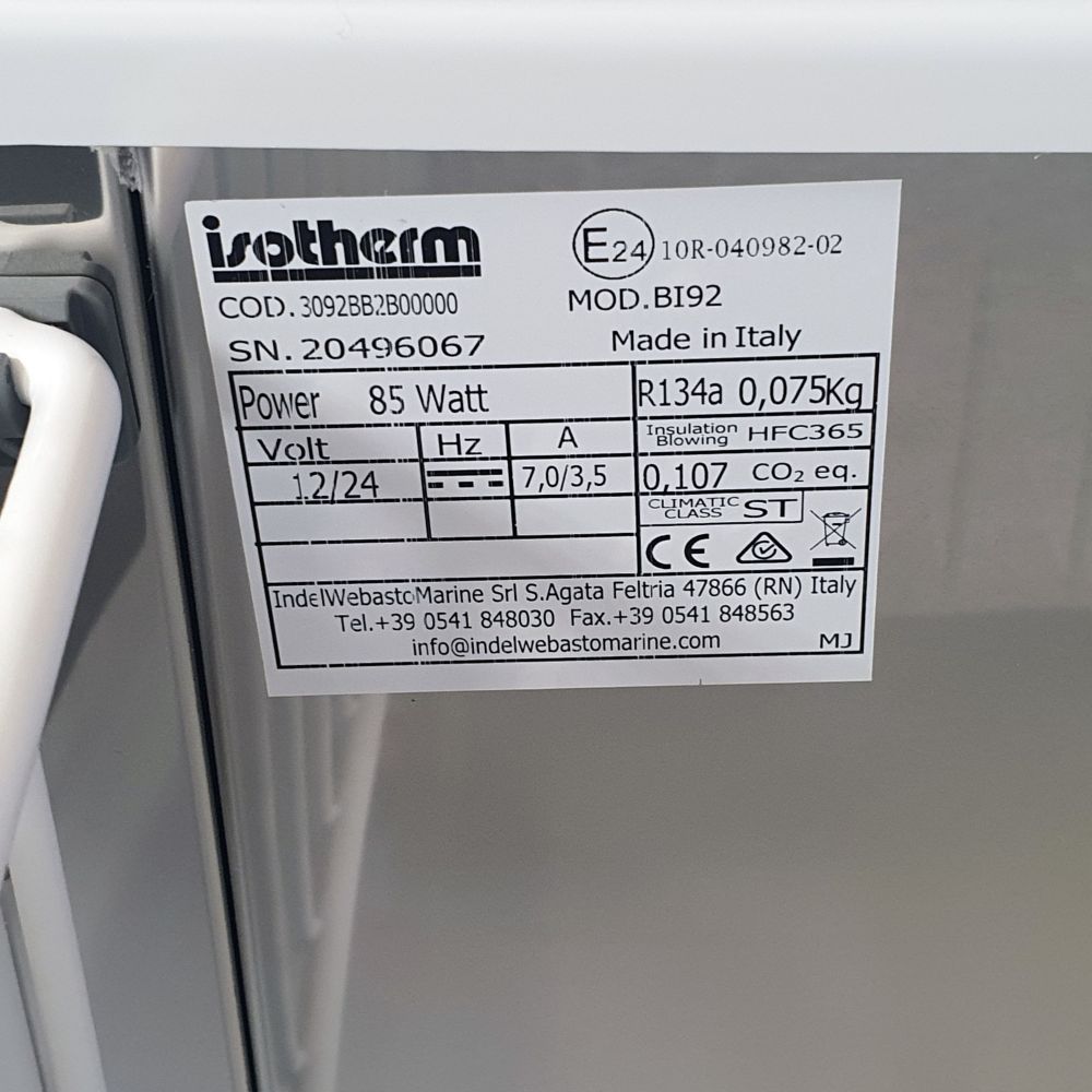 Автохолодильник BI REFR/FREEZER 92L/V INOX TP1610G