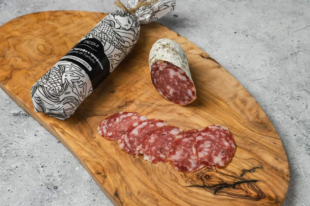 Колбаса сыровяленая салями Тартуфо Salame al Tartufo с трюфелем