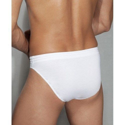 Купить мужские трусы брифы прозрачные белые n2n sheer net pouch brief  white, цена 600.0 рублей, в Москве - RusTrus