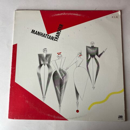Винтажная виниловая пластинка LP The Manhattan Transfer Extensions (Канада 1979)