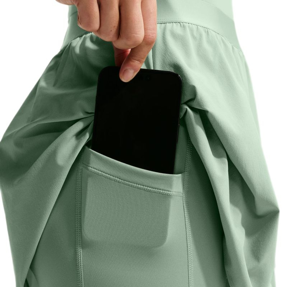 Теннисная юбка Nike Court Paris Slam Dri-Fit High Waisted Tennis - steam/steam/black
