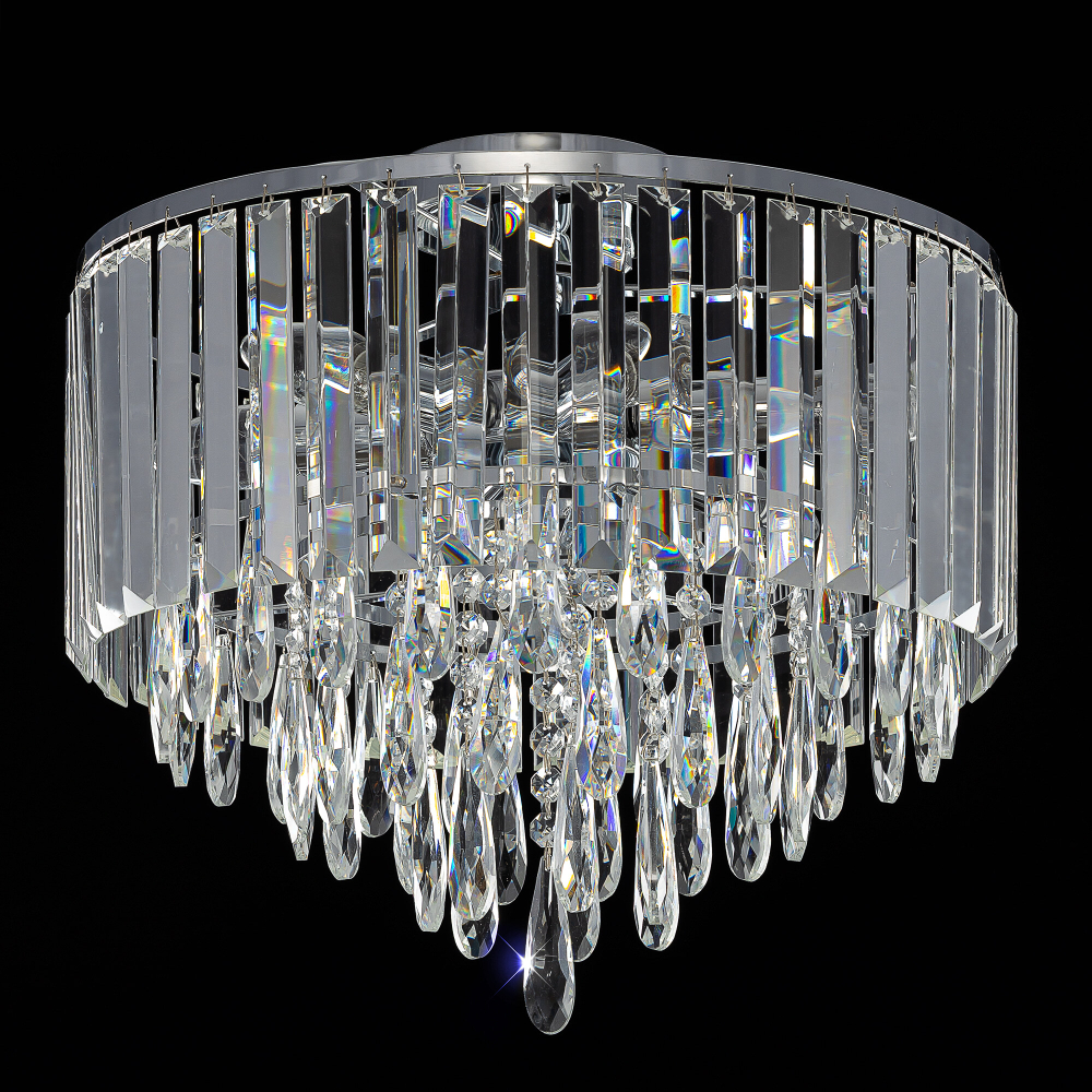 Citilux LEONNA CL320161 Люстра хрустальная Хром