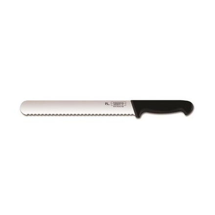 Нож для хлеба 30 см   волнистое лезвие черная ручка P.L. Proff Cuisine