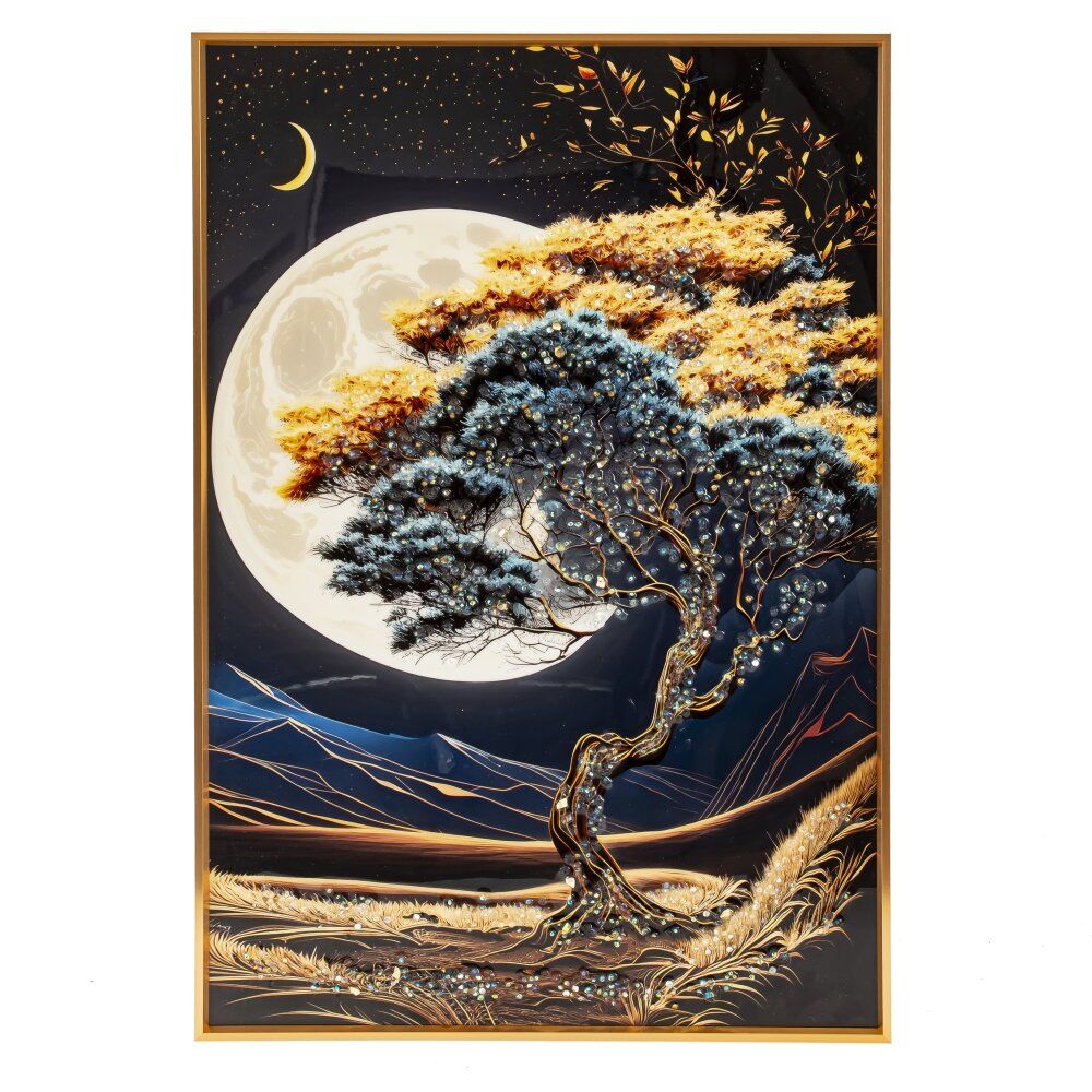 GAEM Панно с кристальным декором, L40 W3,5 H60 см