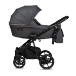 Коляска 2 в 1 Tutis Viva Life New 2020 SHADOW GREY №087 (Серая эко-кожа)