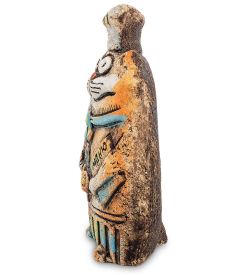 KK- 89 Фигурка «Кот-повар» шамот