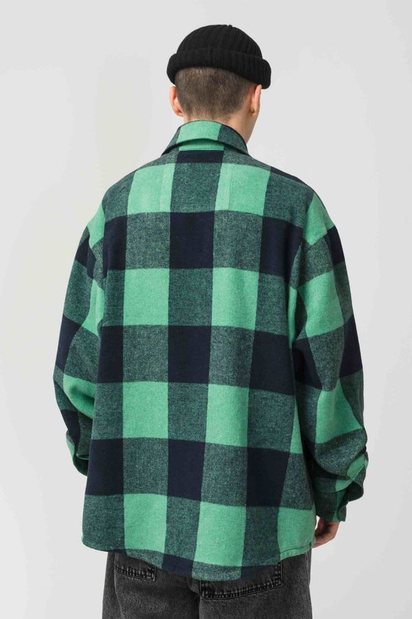 Рубашка Harbor Wide Зеленый Бледный/Нэви - фото 4