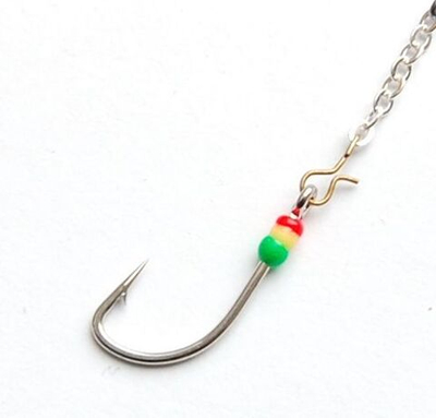 Подвеска ECOPRO №2 "мормышка с цепочкой" для зимней блесны (50 шт.)