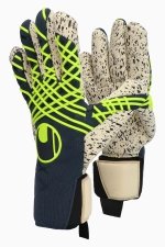 Вратарские перчатки Uhlsport Prediction Supergrip+ Finger Surround Junior - темно-синий