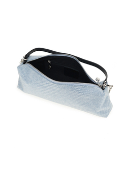 25080/42 Сумка жен., текстиль + нат. кожа