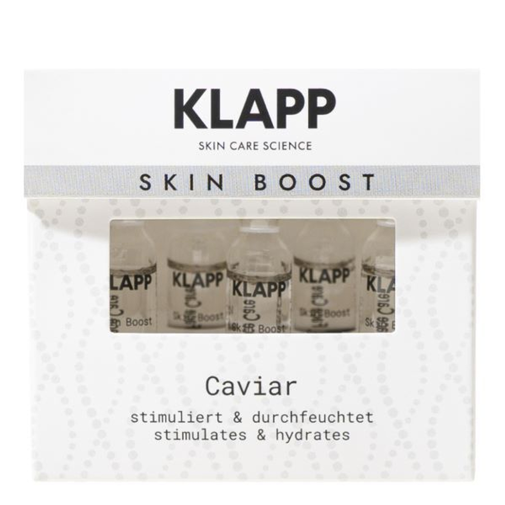 KLAPP Cosmetics Концентрат, 5 × 2 мл | CAVIAR Skin Boost