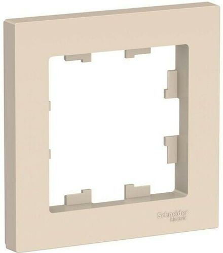 Рамка одноместная Systeme Electric AtlasDesign Беж